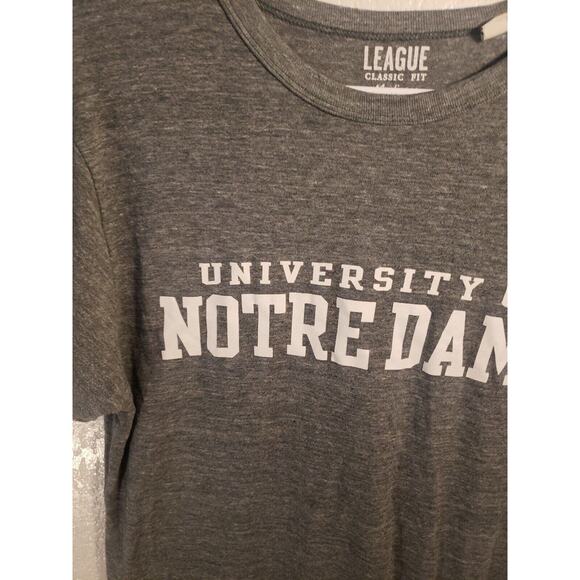 LEAGUE Classic Fit Mens Medium Green University Of Norte Dame T-Shirt Tee Shirt - Picture 9 of 10